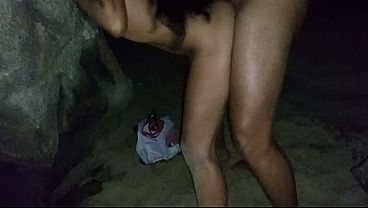 Novinha Ficou Até Tarde Na Praia E Acabou Transando Comigo